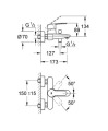  GROHE    EUROSTYLE COSMOPOLITAN 33591 002